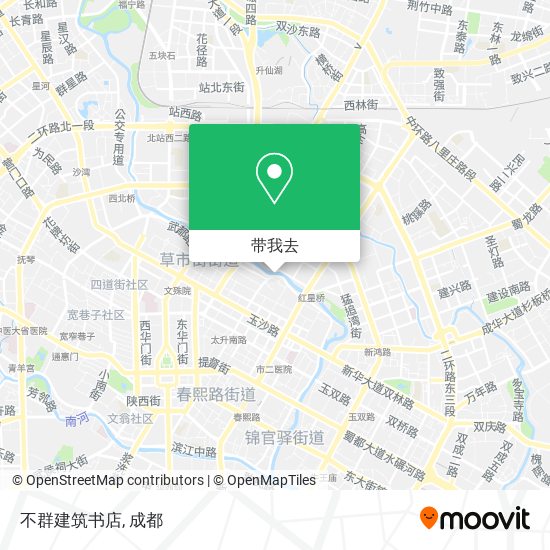 不群建筑书店地图