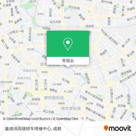 鑫德润高级轿车维修中心地图