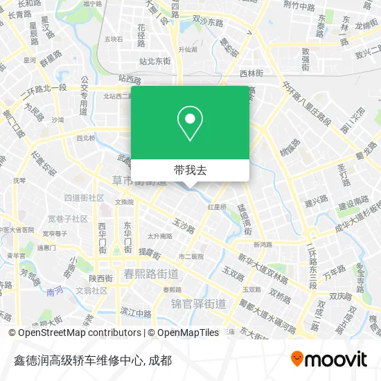 鑫德润高级轿车维修中心地图