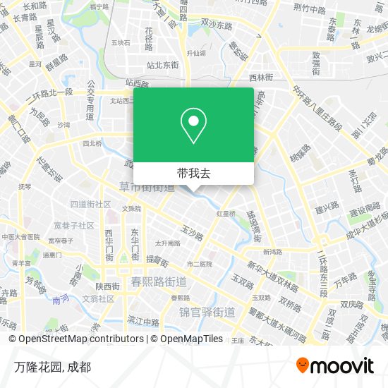 万隆花园地图