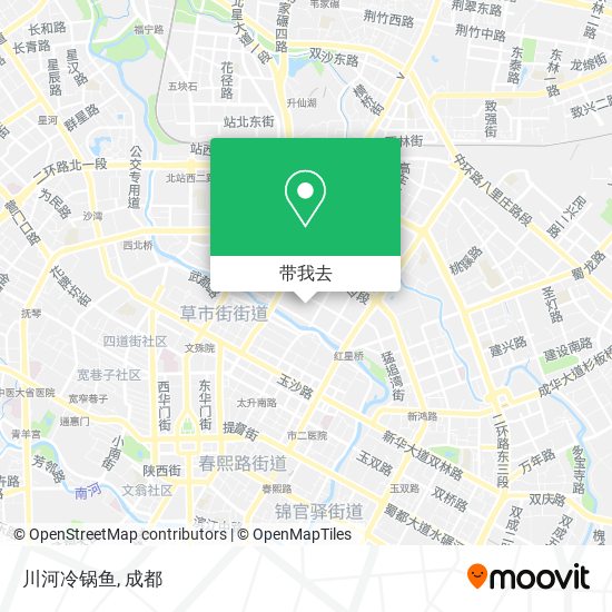 川河冷锅鱼地图