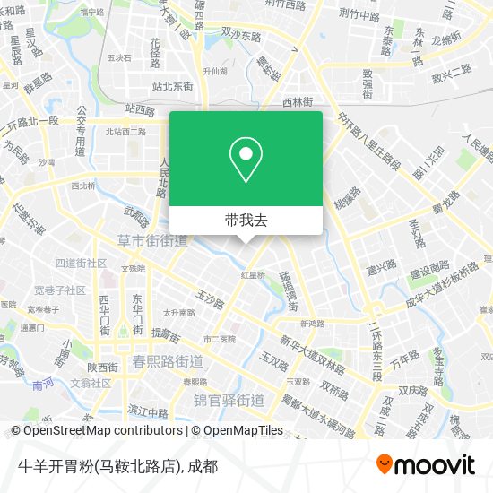 牛羊开胃粉(马鞍北路店)地图