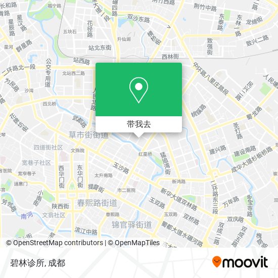 碧林诊所地图