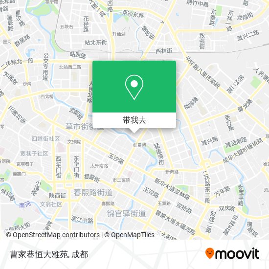 曹家巷恒大雅苑地图