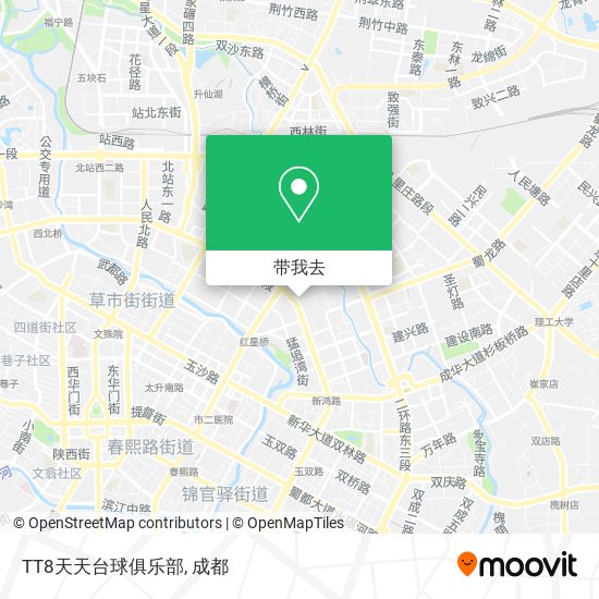 TT8天天台球俱乐部地图