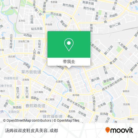 汤姆叔叔皮鞋皮具美容地图