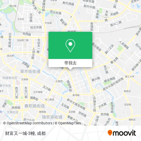 财富又一城-3幢地图