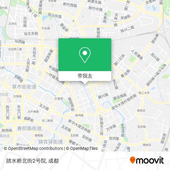 踏水桥北街2号院地图