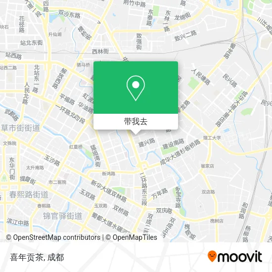 喜年贡茶地图