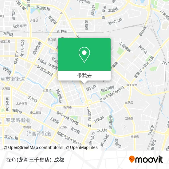 探鱼(龙湖三千集店)地图
