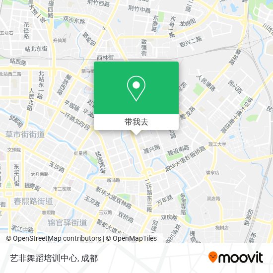 艺非舞蹈培训中心地图