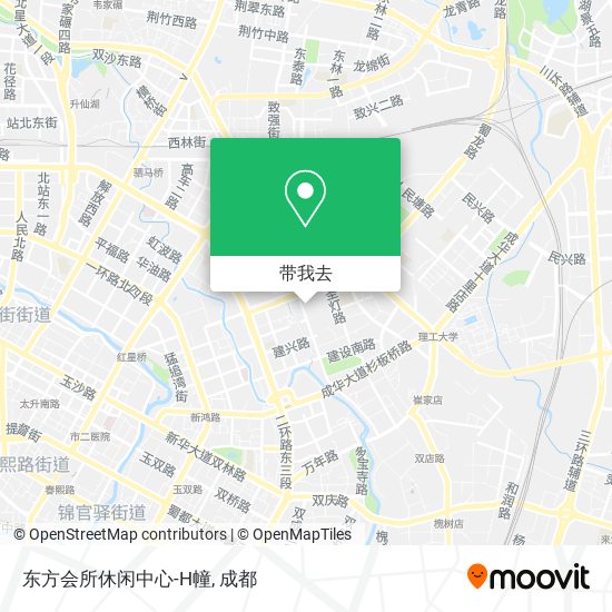 东方会所休闲中心-H幢地图