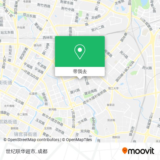 世纪联华超市地图