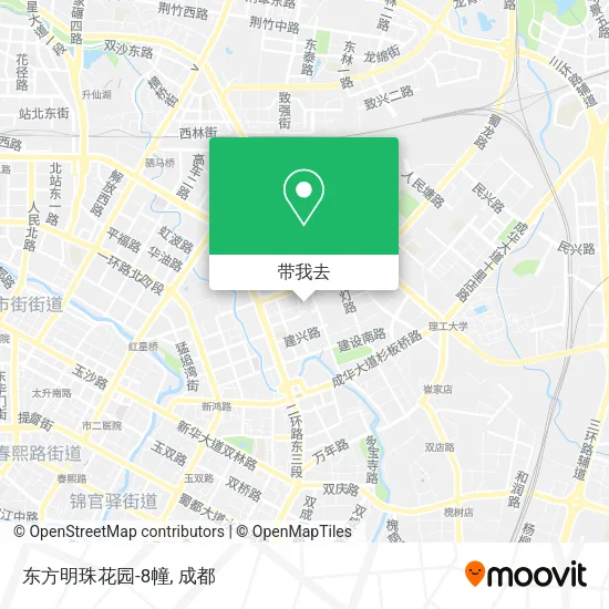 东方明珠花园-8幢地图