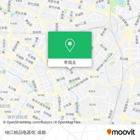 锦江精品电器馆地图