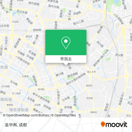 嘉华阁地图