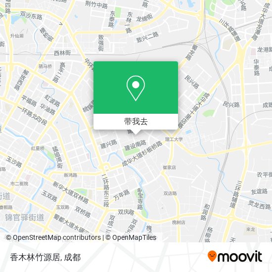 香木林竹源居地图