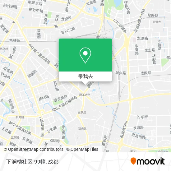 下涧槽社区-99幢地图