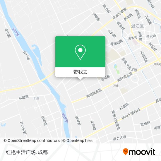 红艳生活广场地图