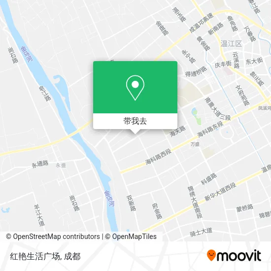红艳生活广场地图
