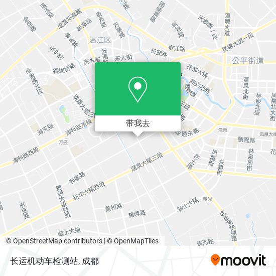 长运机动车检测站地图