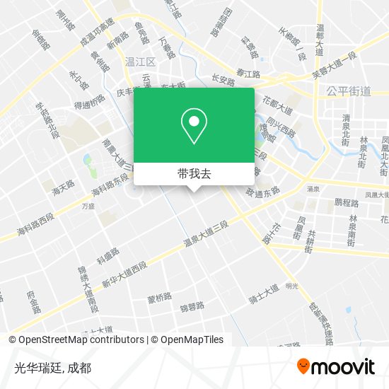 光华瑞廷地图