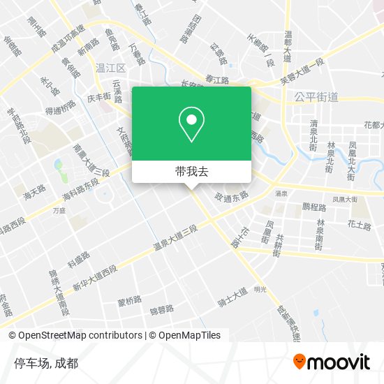 停车场地图
