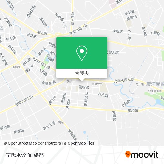 宗氏水饺面地图