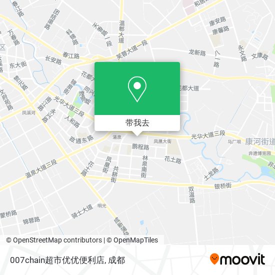 007chain超市优优便利店地图