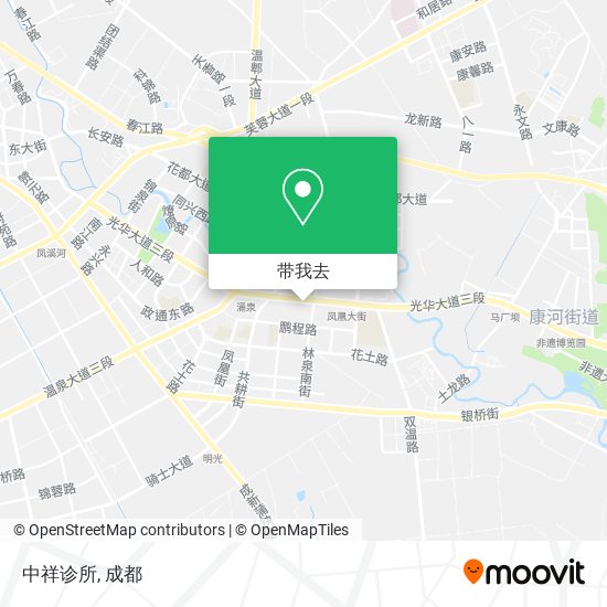 中祥诊所地图