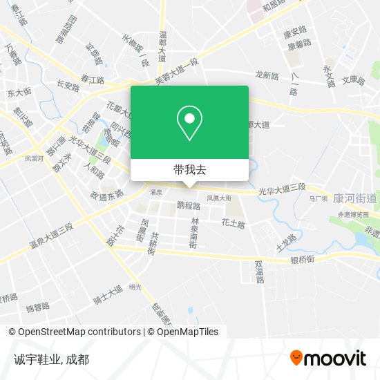 诚宇鞋业地图