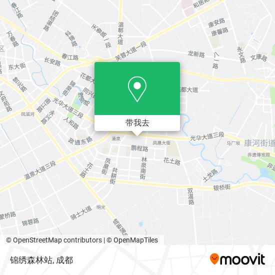 锦绣森林站地图