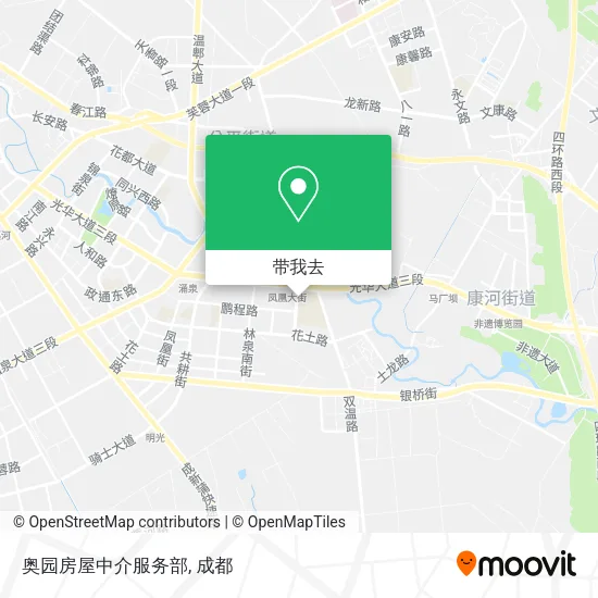 奥园房屋中介服务部地图