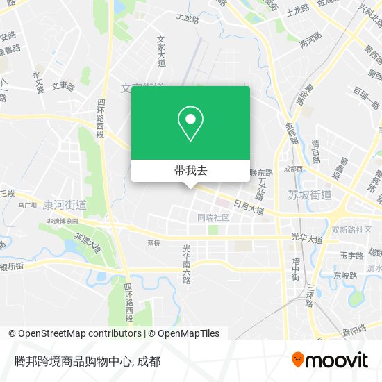 腾邦跨境商品购物中心地图