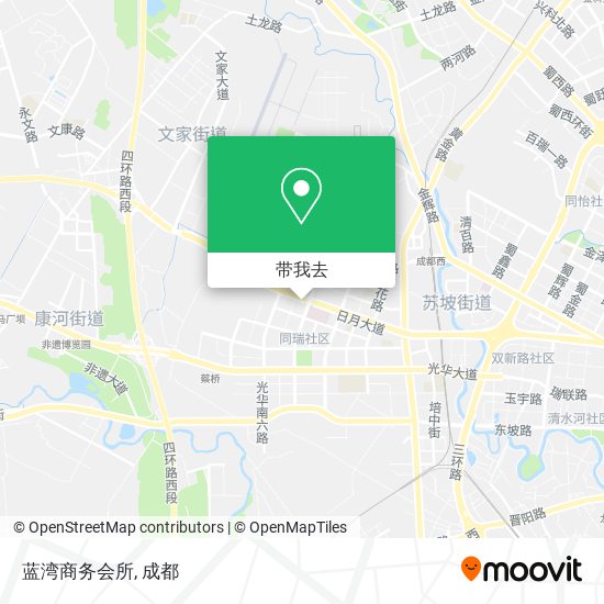 蓝湾商务会所地图