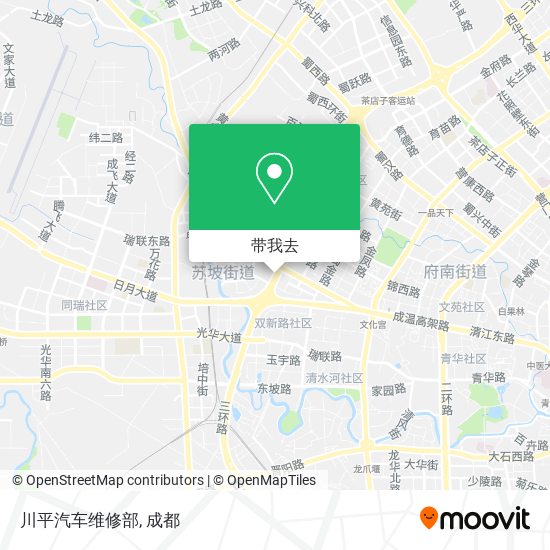 川平汽车维修部地图