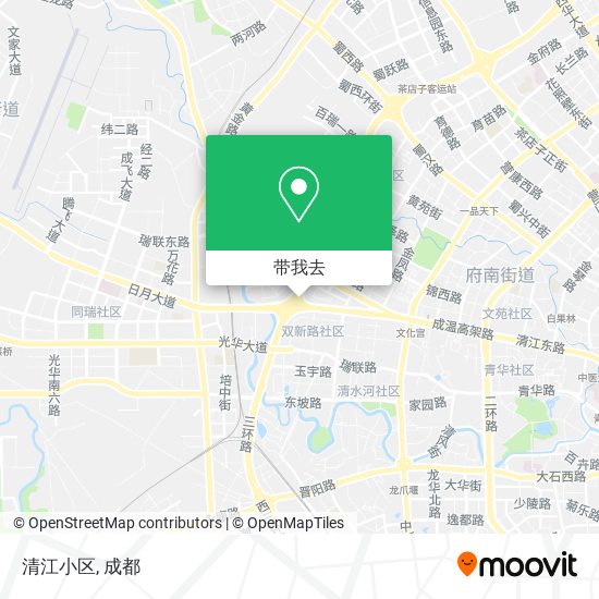 清江小区地图