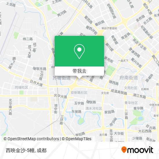 西映金沙-5幢地图