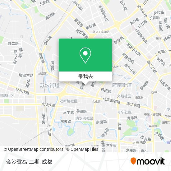 金沙鹭岛-二期地图