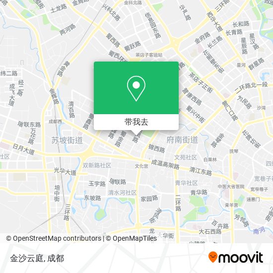 金沙云庭地图