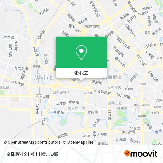 金阳路121号11幢地图
