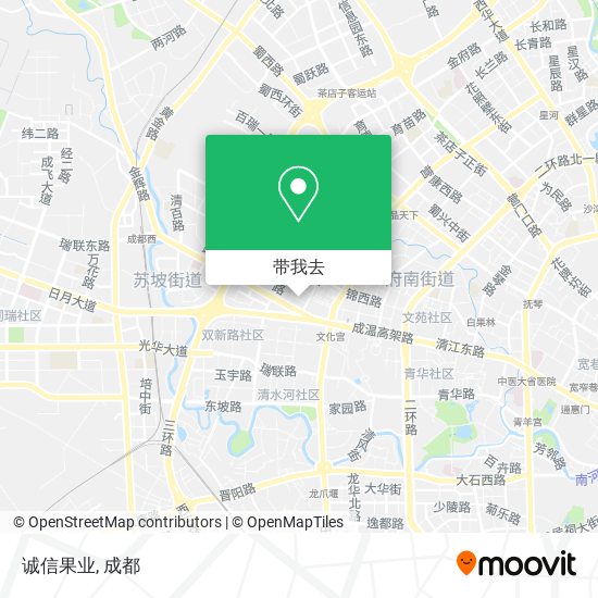 诚信果业地图