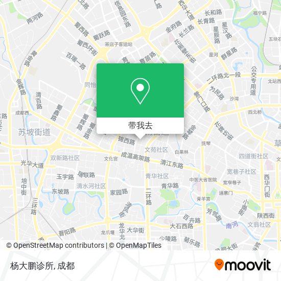 杨大鹏诊所地图