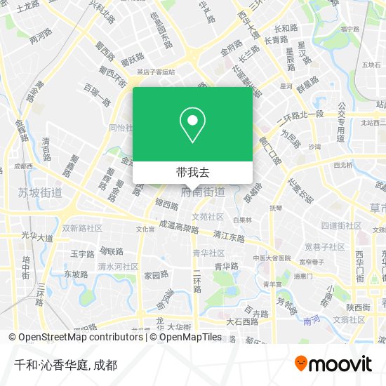 千和·沁香华庭地图