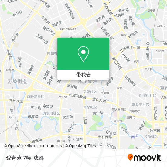 锦青苑-7幢地图