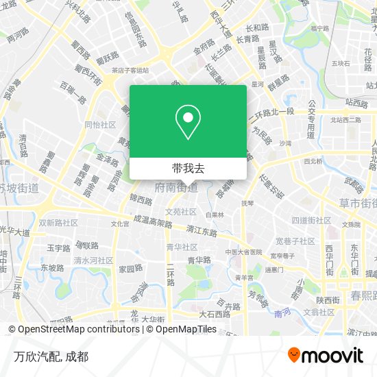 万欣汽配地图