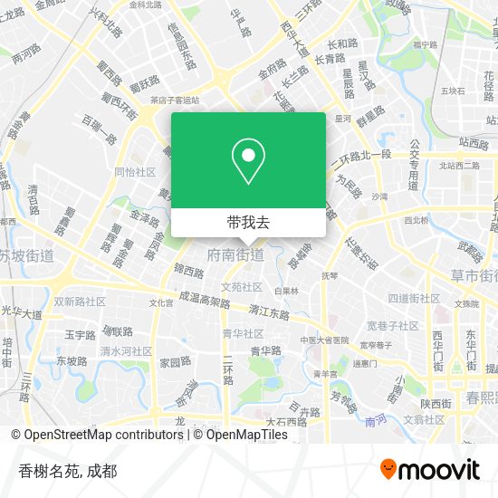 香榭名苑地图