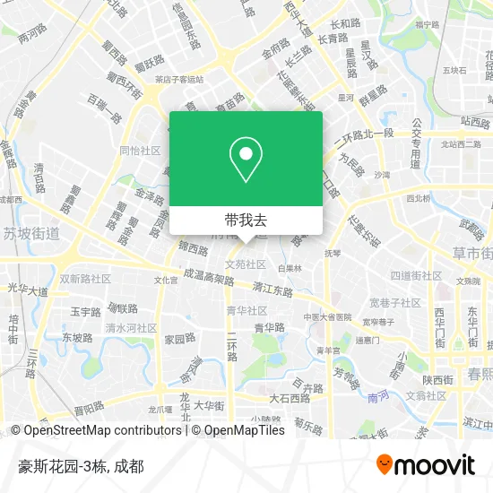 豪斯花园-3栋地图