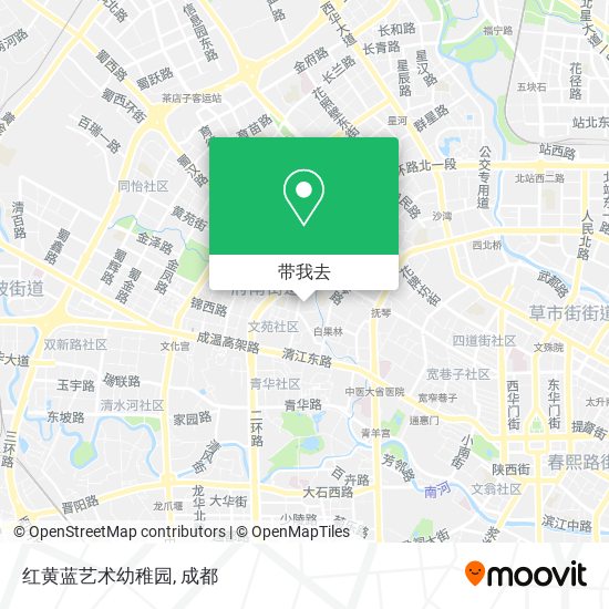 红黄蓝艺术幼稚园地图