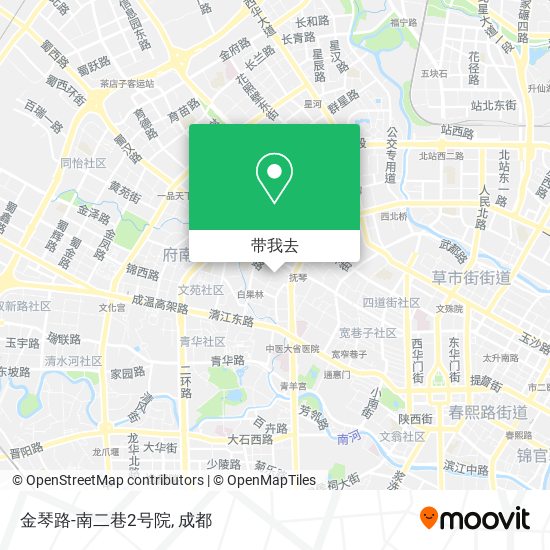 金琴路-南二巷2号院地图